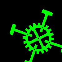 A Type O Screensaver